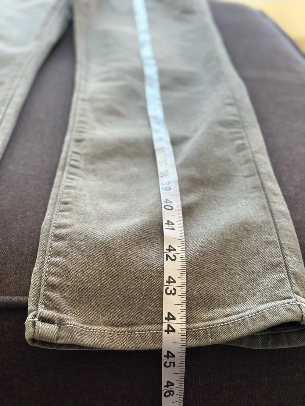 True Religion Ricky Relaxed Straight Gray Jeans Men’s 36